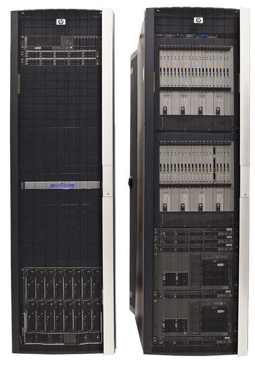 two hp servers