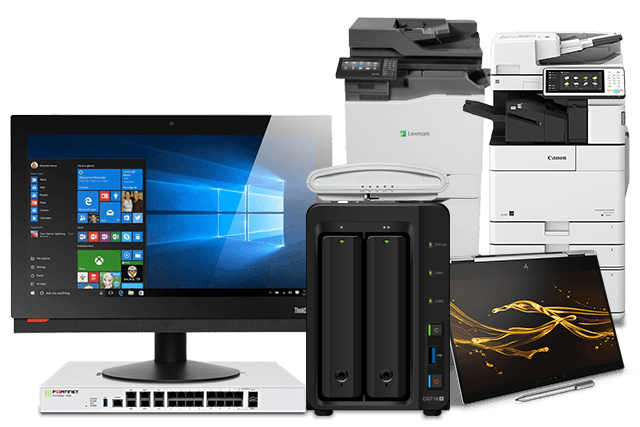 lenovo thinkcentre synology nas ruckus wap fortinet 100e lexmark mpf canon imagerunner 5500 mpf hp spectre