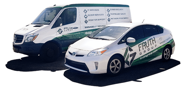 fruth group prius and van